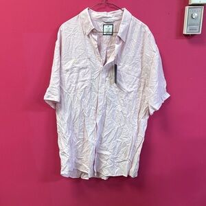 Cubavera Soft Pink Casual Button-Down Shirt